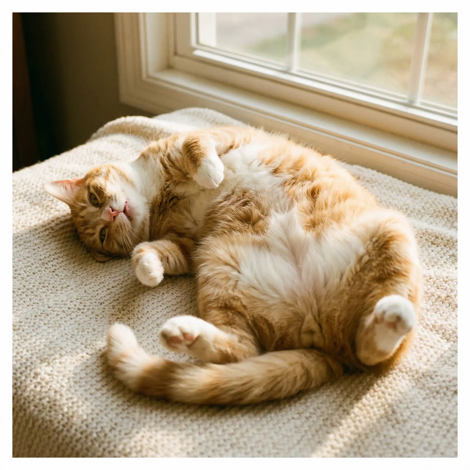 猫咪仰躺露出肚皮 - 仙踪林官方网站入口欢迎您免费进入